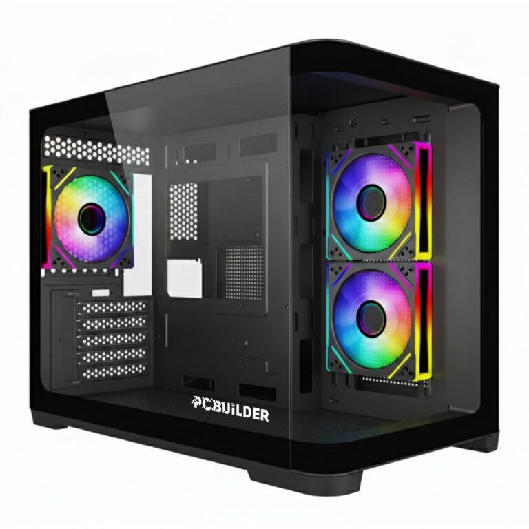PCB-CH-HIDEOUT_PCBuilder-HIDEOUT-Micro-ATX-Back-Connect-Gaming-Chassis-Black_wr_01